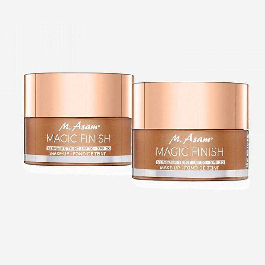 Beauty M. Asam® | Magic Finish Make-Up Mousse Sonnen Teint Lsf 30 Duo 2 X 30 Ml