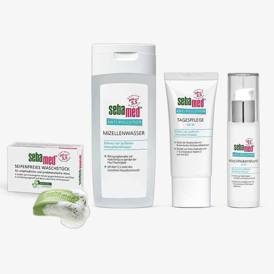 Beauty sebamed Gesichtsreinigung | Anti-Pollution Pflege-Set 4-Teilig