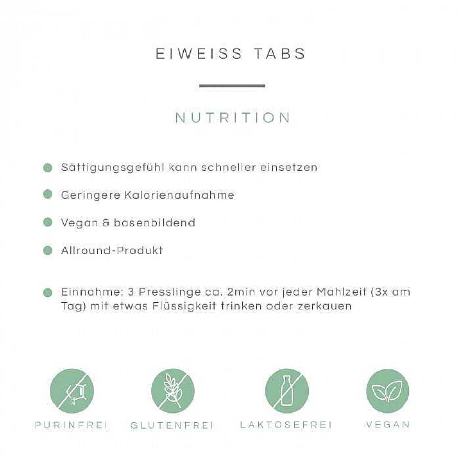 Fit & Vital BK NUTRITION by Barbara Klein | Eiweiss Tabs 500 Presslinge