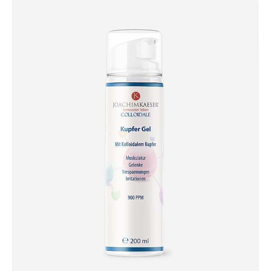 Fit & Vital Joachim Kaeser Haut- & K Rperpflege | Kolloidales Kupfer Gel 200 Ml