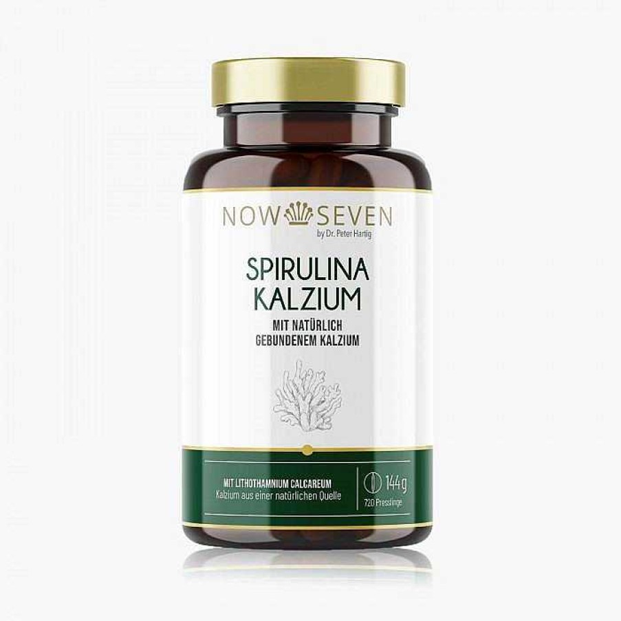 Fit & Vital NOW SEVEN by Dr. Peter Hartig | Spirulina Kalzium 720 Presslinge