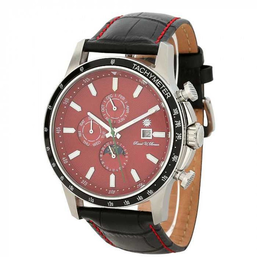 Uhren Raoul U. Braun Armbanduhren F R Herren | Automatikuhr Rub05-0484Sl-R