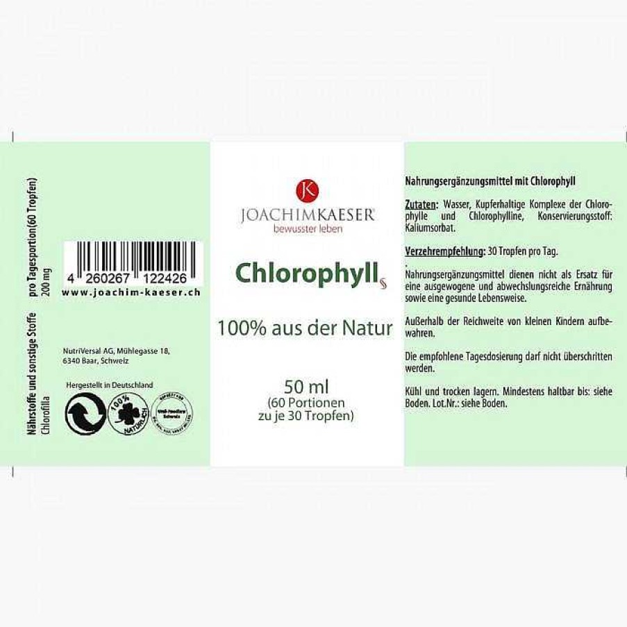 Fit & Vital Joachim Kaeser | Chlorophyll 50 Ml