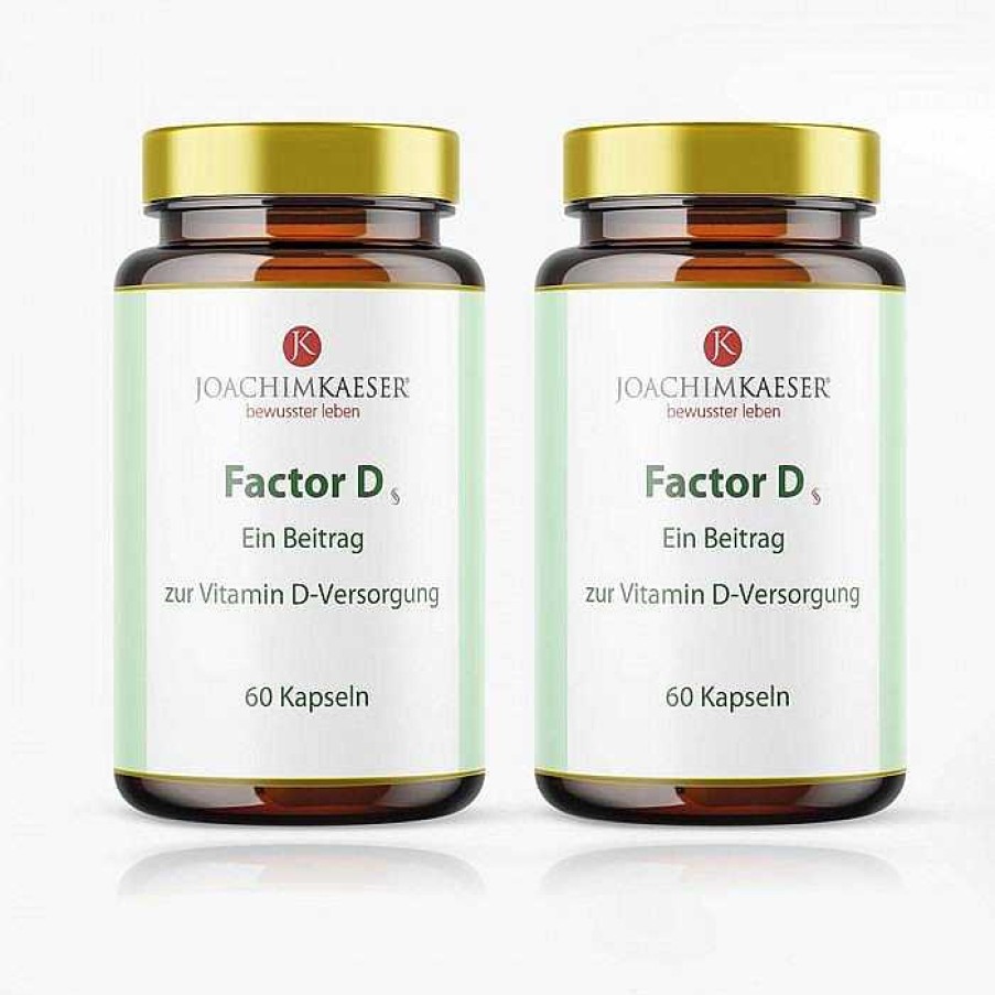 Fit & Vital Joachim Kaeser Allgemeines Wohlbefinden | Factor D Duo 2 X 60 Kapseln