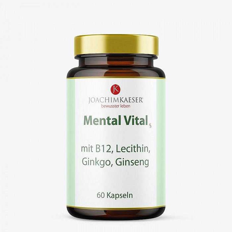 Fit & Vital Joachim Kaeser Allgemeines Wohlbefinden | Mental Vital 60 Kapseln