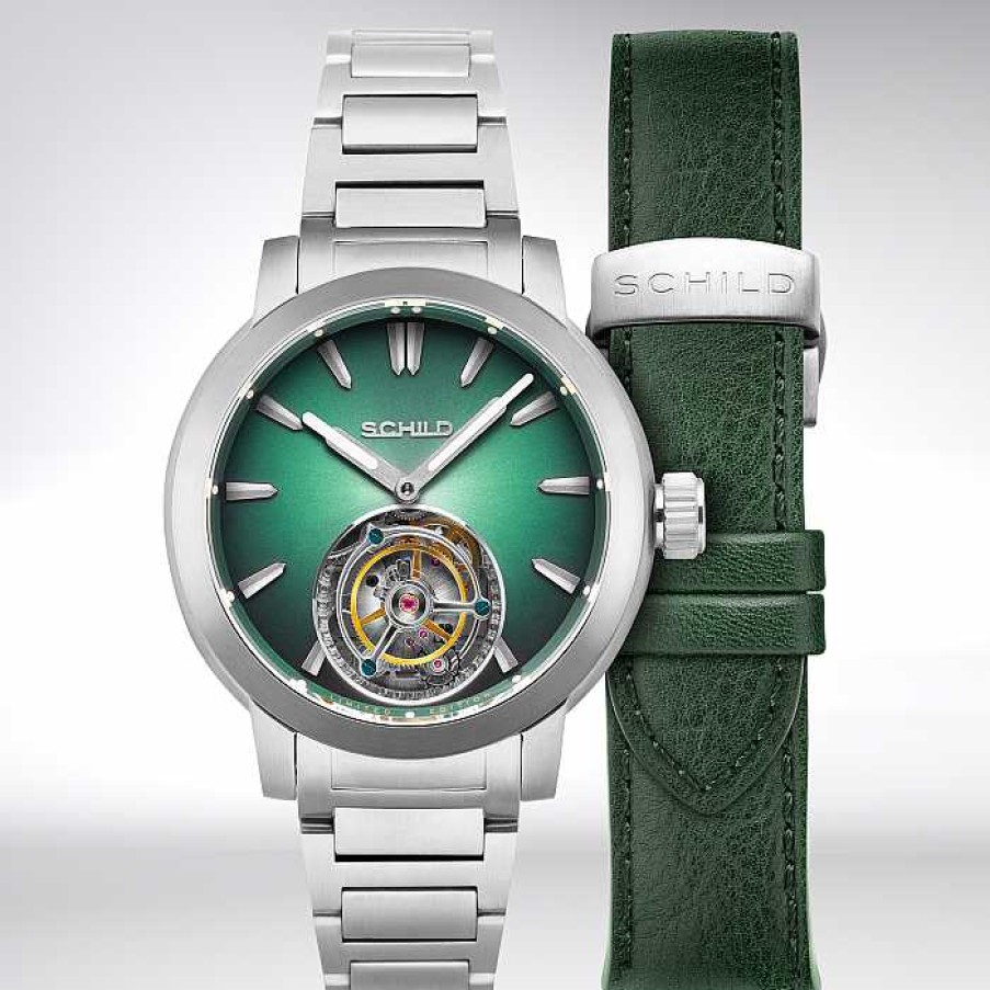 Uhren Schild Tourbillons | Friedrich Tourbillon Fum Aqua Limited Edition