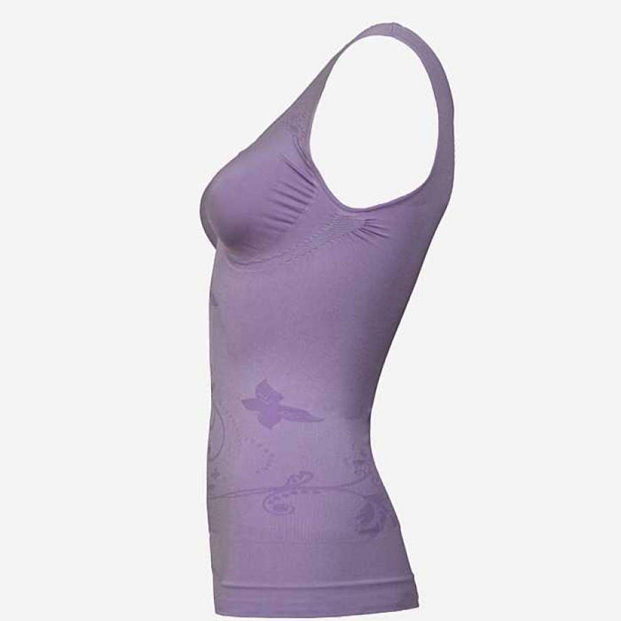 Mode & Accessoires Vercella Vita | Shapewear Komfort Top In Schmetterling-Blumen-Design 2Er Set