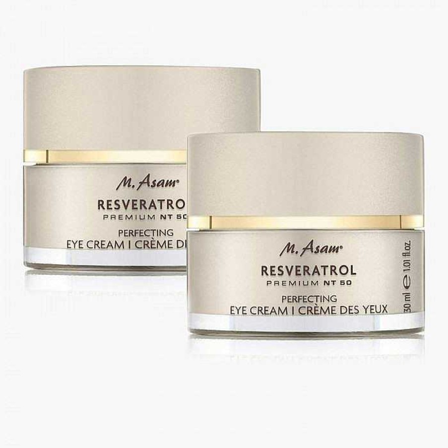 Beauty M. Asam® Augenpflege | Resveratrol Premium Nt50® Augencreme Duo 2 X 30 Ml