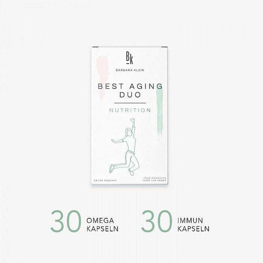 Fit & Vital BK NUTRITION by Barbara Klein Haut- & K Rperpflege | Best Aging Duo 2 X 30 Kapseln