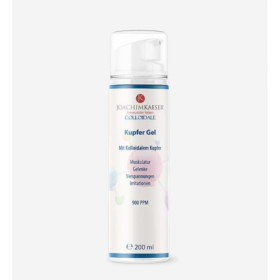 Fit & Vital Joachim Kaeser Allgemeines Wohlbefinden | Kolloidales Kupfer Gel 200 Ml