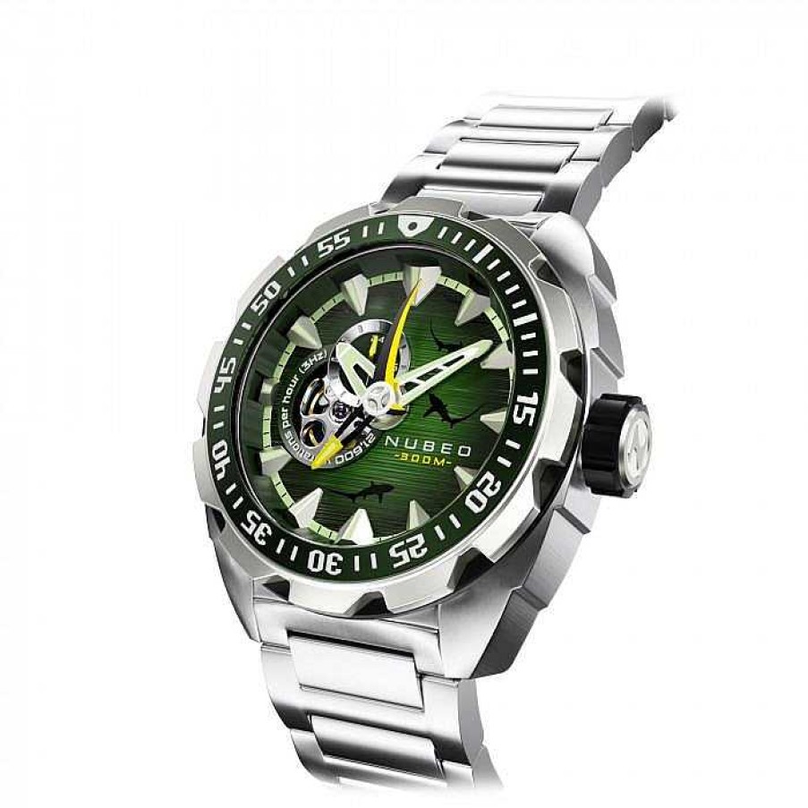 Uhren Nubeo Armbanduhren F R Herren | Thresher Gr N Limited Edition