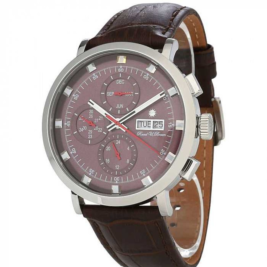 Uhren Raoul U. Braun Armbanduhren F R Herren | Automatikuhr Rub05-0451Sl-Au