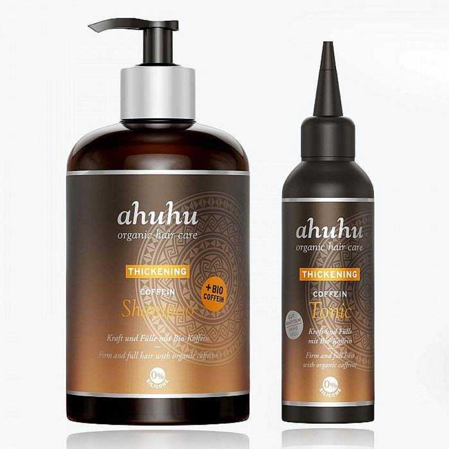 Beauty ahuhu | Thickening Coffein Set: Shampoo 500 Ml + Tonic 100 Ml