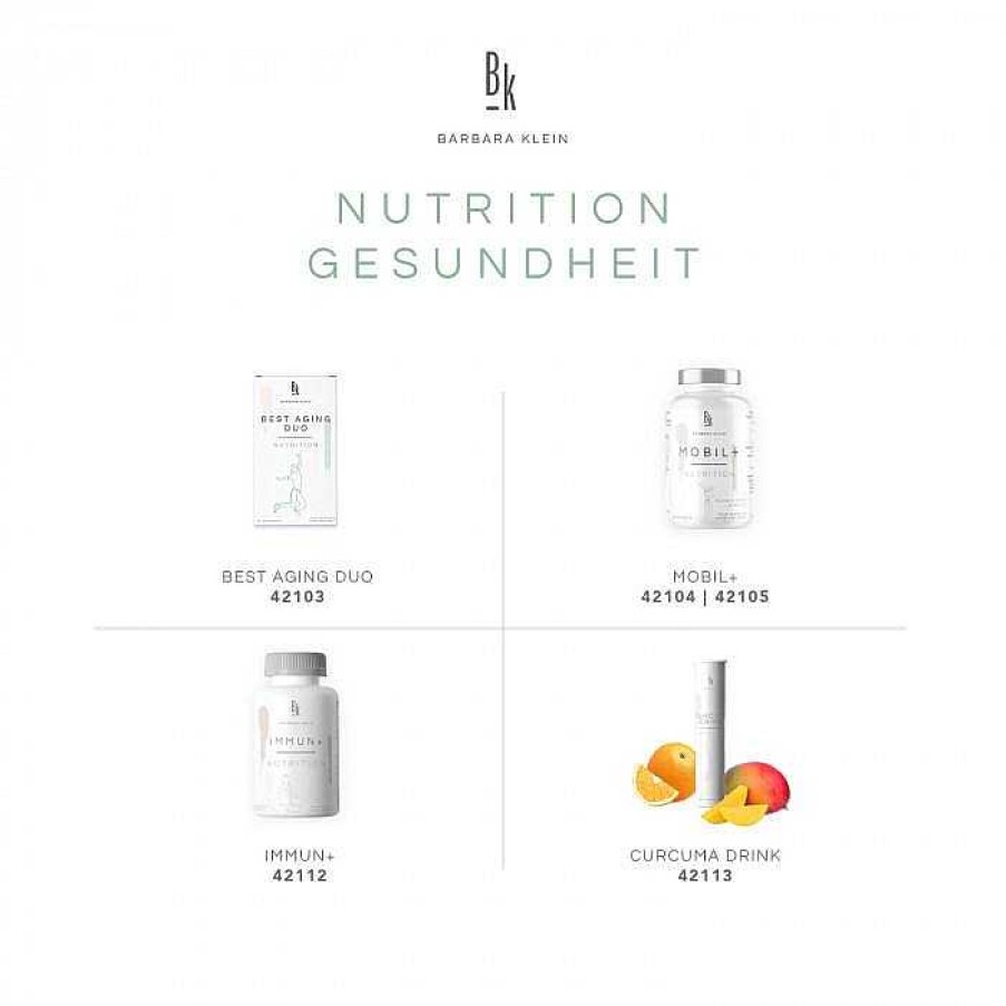 Fit & Vital BK NUTRITION by Barbara Klein Haut- & K Rperpflege | Best Aging Duo 2 X 30 Kapseln