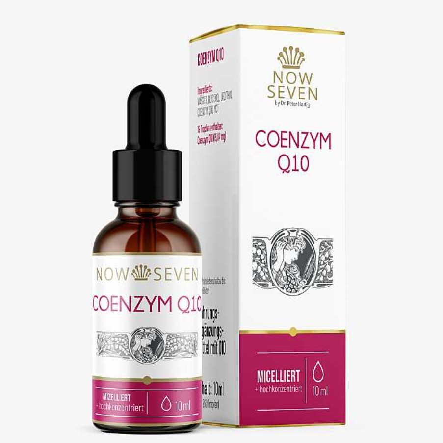 Fit & Vital NOW SEVEN by Dr. Peter Hartig | Mizelliertes Coenzym Q10 10 Ml