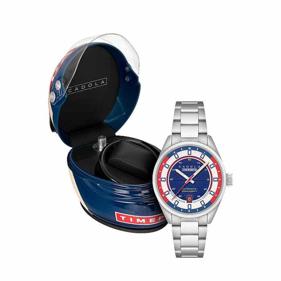 Uhren Cadola Armbanduhren F R Herren | Dfv-Cosworth Helmet Watch Alain Inkl. Uhrenbeweger